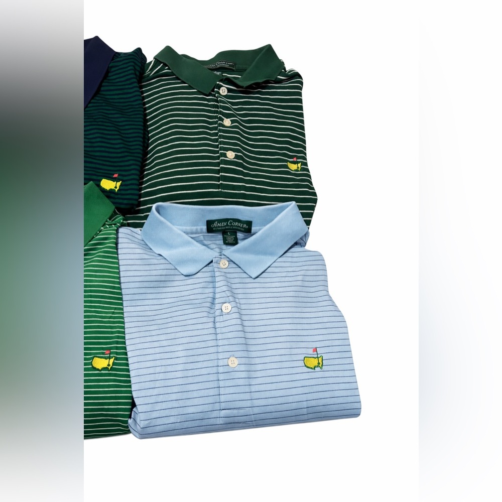 BUNDLE OF 4 MASTERS AUGUSTA NATIONAL AMEN CORNER POLO GOLF SHIRTS - Picture 2 of 16